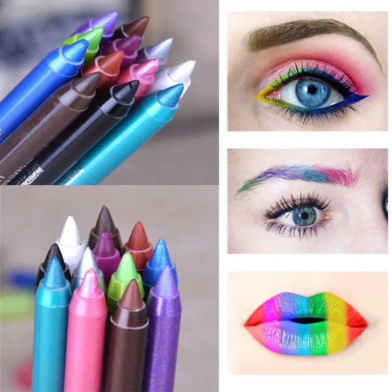 1PC Fashion Long-lasting Eye Liner Pencil Pigment Waterproof