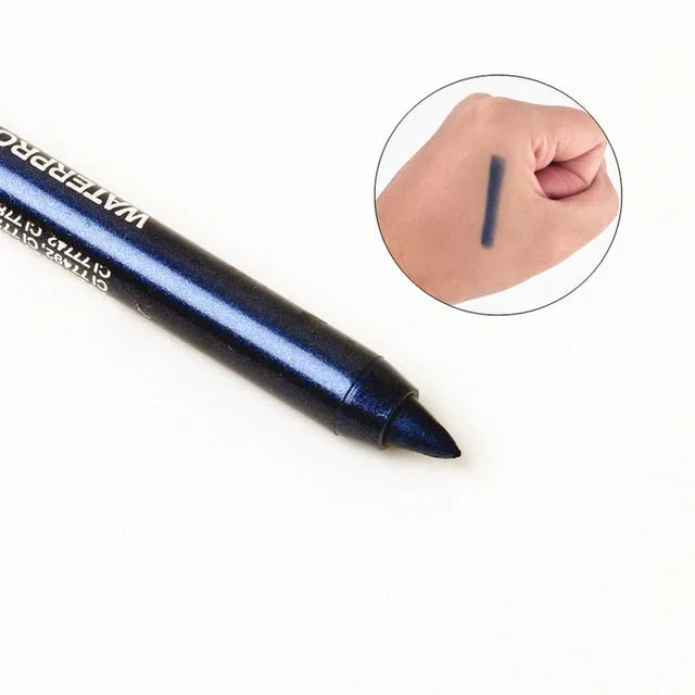 1PC Fashion Long-lasting Eye Liner Pencil Pigment Waterproof