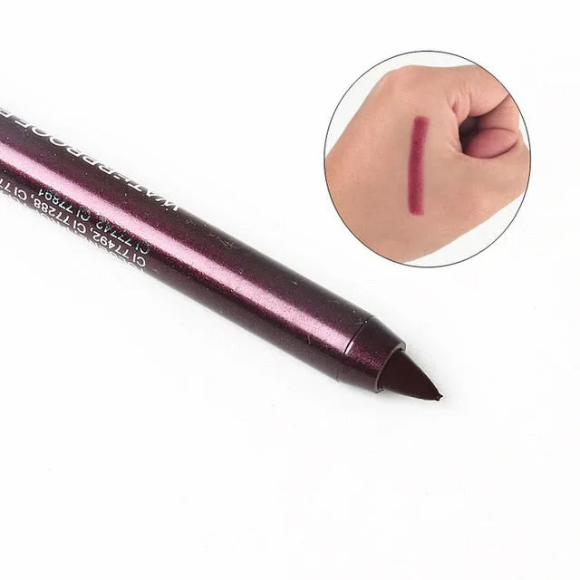 1PC Fashion Long-lasting Eye Liner Pencil Pigment Waterproof