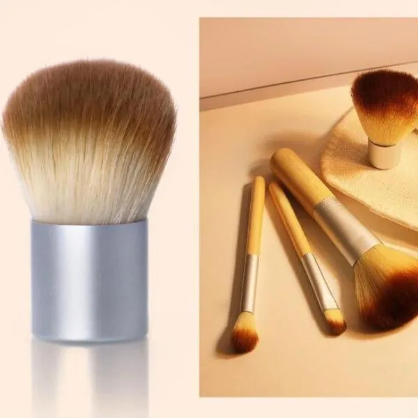 4pcs PREMIUM Bamboo Foundation Brush