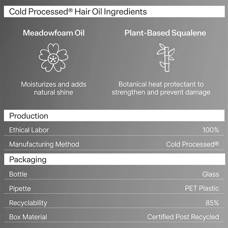 Act Acre Cold Processed Hair Oil