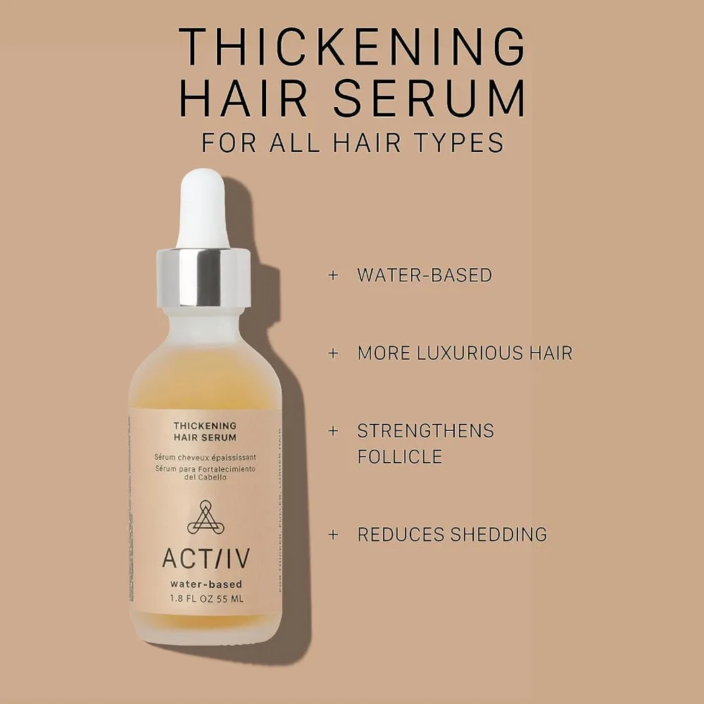 ACTiiV Thickening Hair Serum - Water-Based