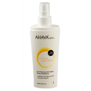 Ahava Anti-Aging Moisturizing Spray, Mineral Sun Protection, SPF 15 8.5oz