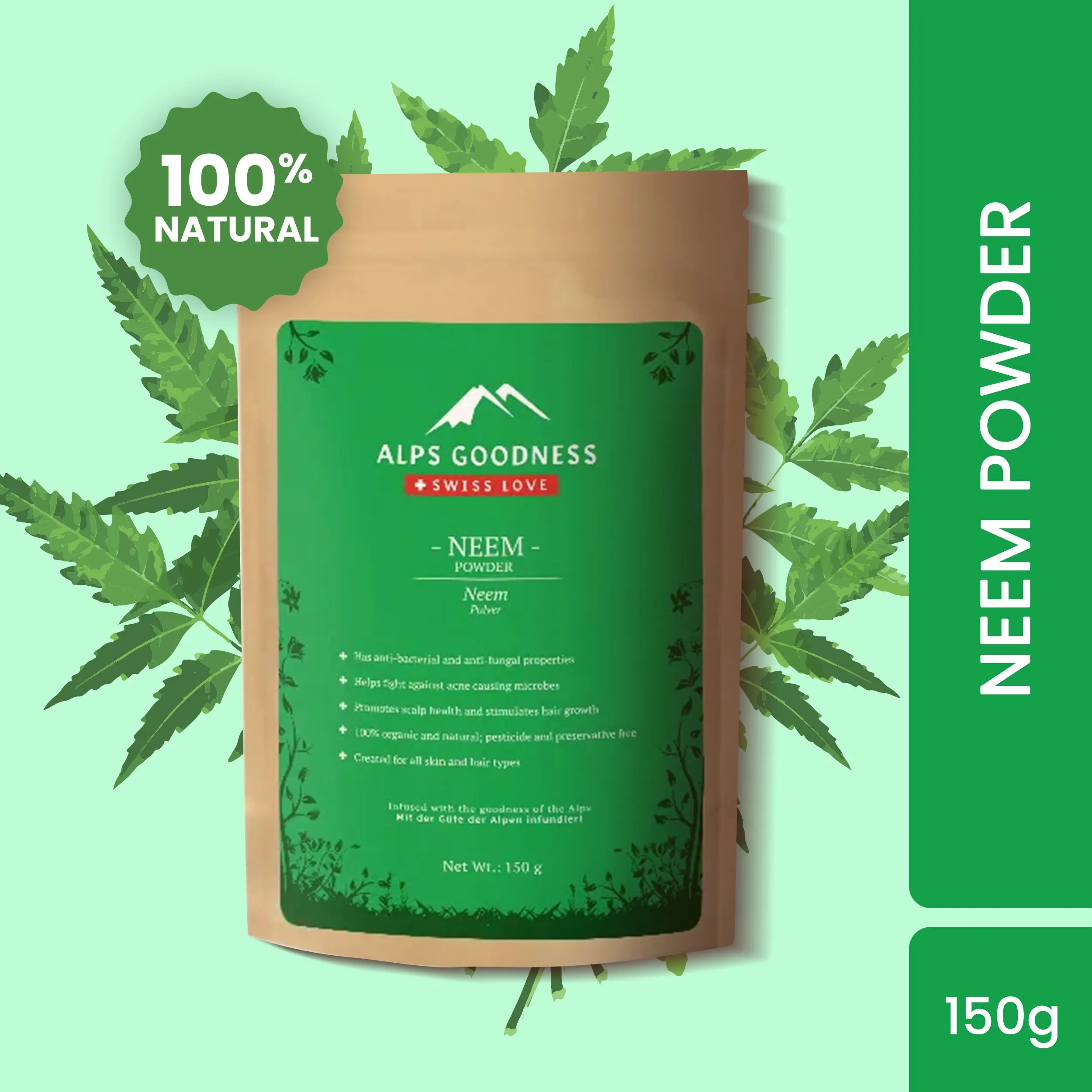 Alps Goodness Powder - Neem (150 gm)