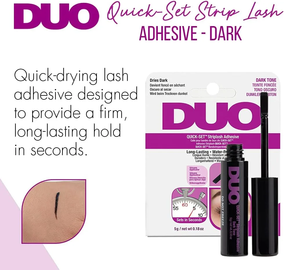 Ardell DUO Quick Set Striplash Adhesive Dark Tone 5g