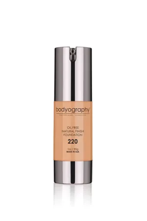 Bodyography Natural Finish Foundation 30g #220 - Med/Dark/Cool