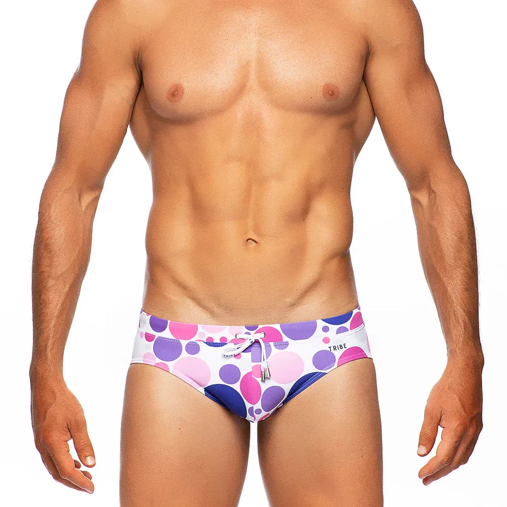 Bubbles Lo Rise Swim Brief (Purple)