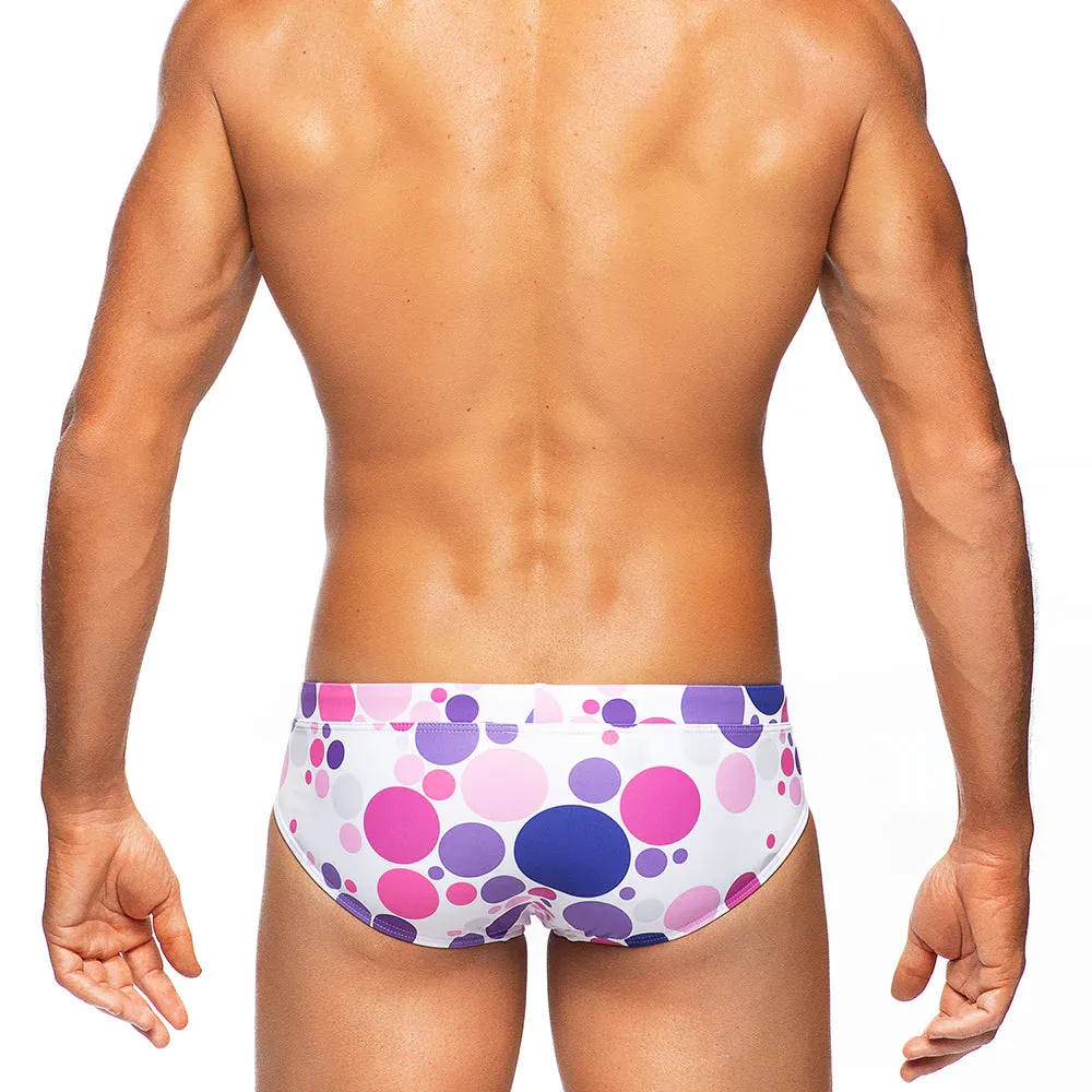 Bubbles Lo Rise Swim Brief (Purple)