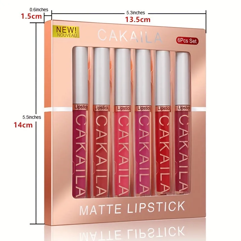 Cakaila Matte Liquid Lipstick set