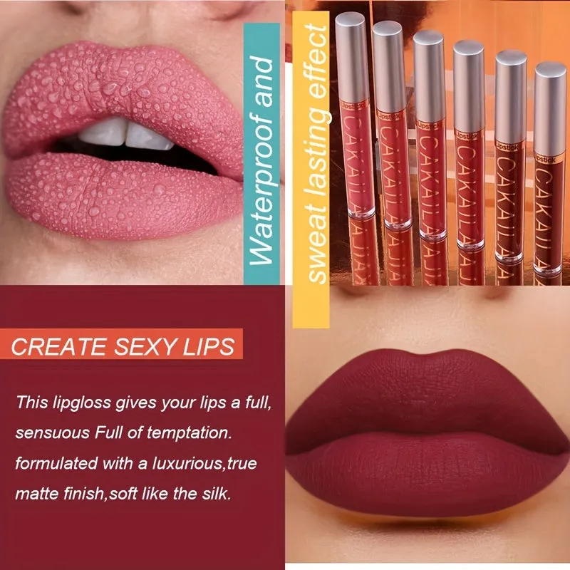 Cakaila Matte Liquid Lipstick set