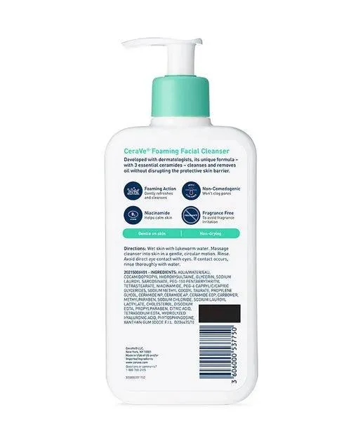 CeraVe - Foaming Facial Cleanser - 355ml