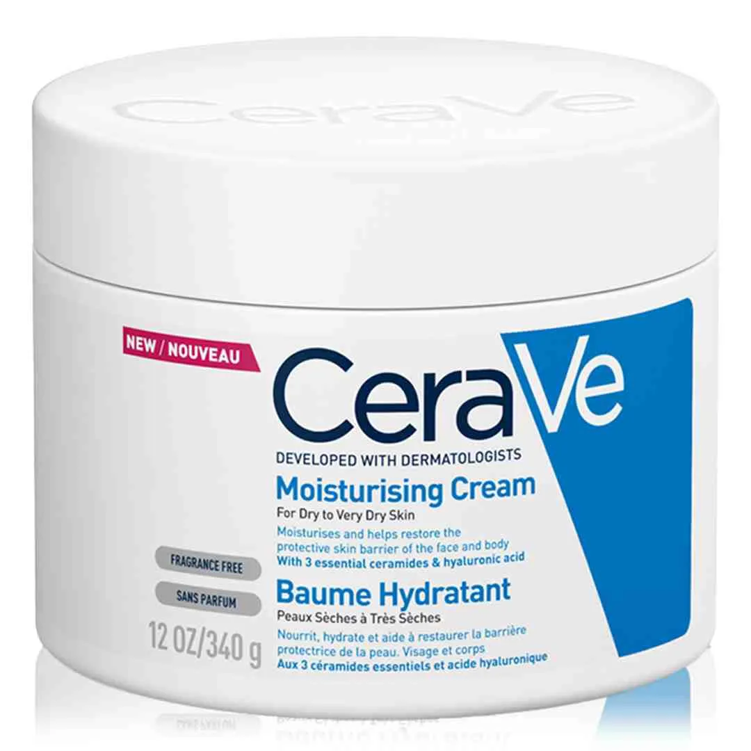 Cerave Moisturizing Cream for Dry Skin with Hyaluronic Acid 340G