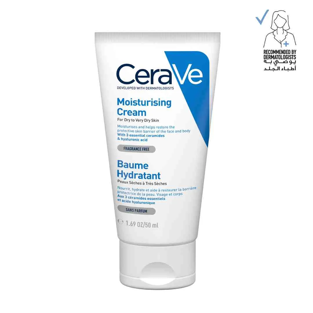 Cerave Moisturizing Cream for Dry Skin with Hyaluronic Acid 50ml