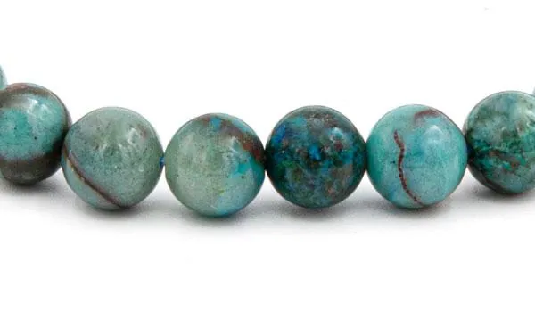 Chrysocolla Natural Gemstone Bracelet