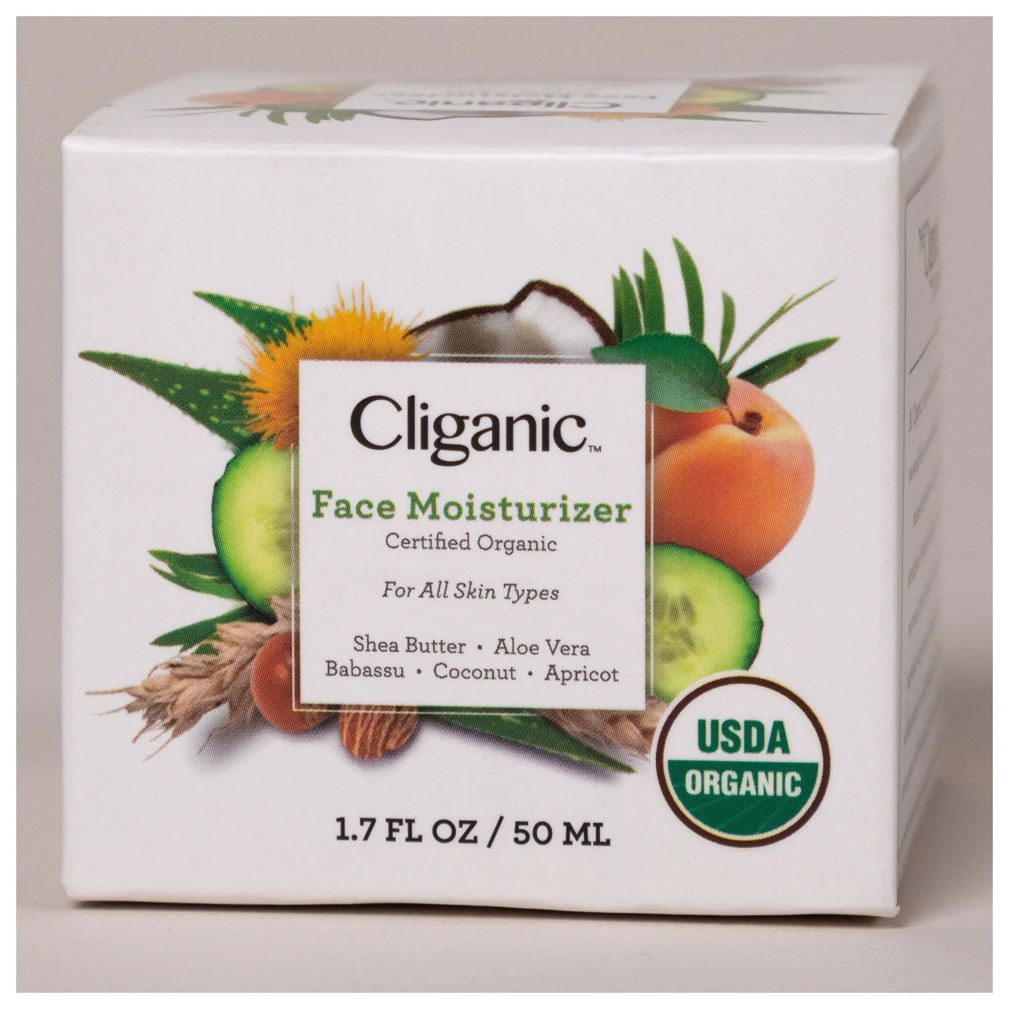 Cliganic&trade; Organic Face Moisturizer