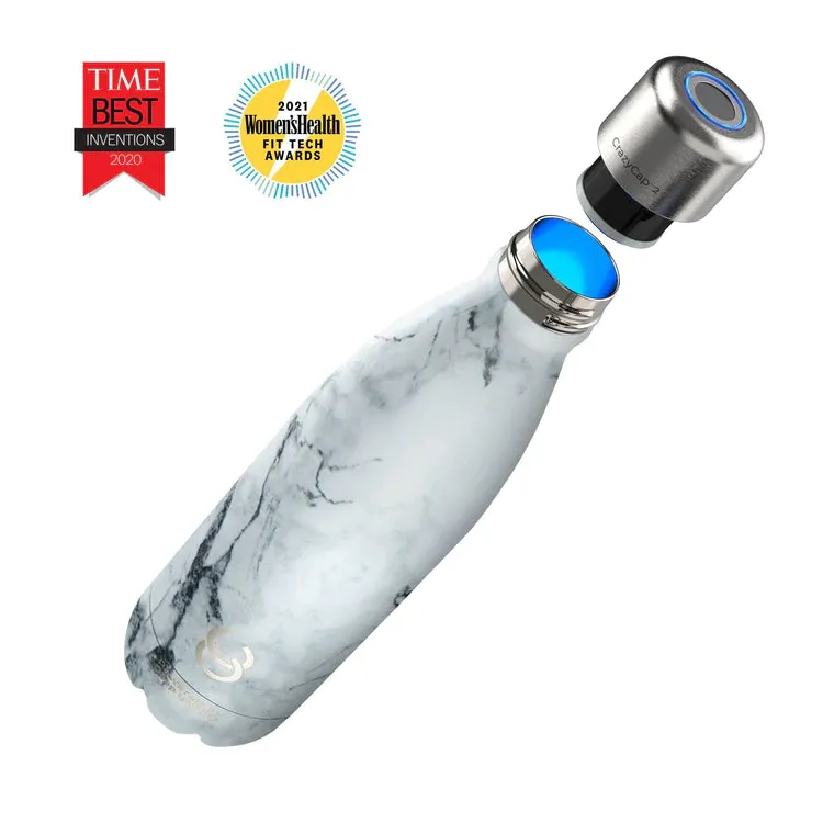 CrazyCap 500ml   UV Purifier Water Bottle 500ml