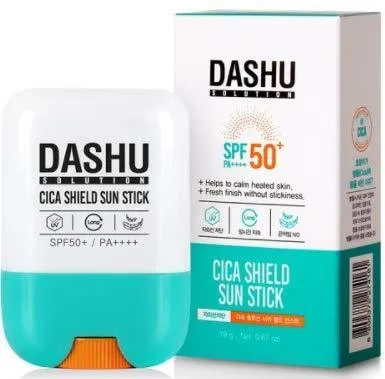 DASHU Solution Cica Shield Sun Stick SPF50  PA     19g