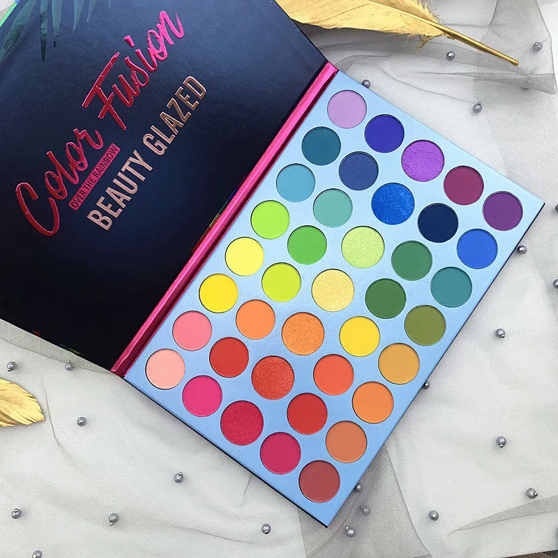 Eight-Color Matte Eyeshadow Palette