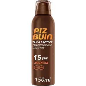 Enhancing sunscreen spray for tanning and protection Spf 15, 150 ml, Piz Buin