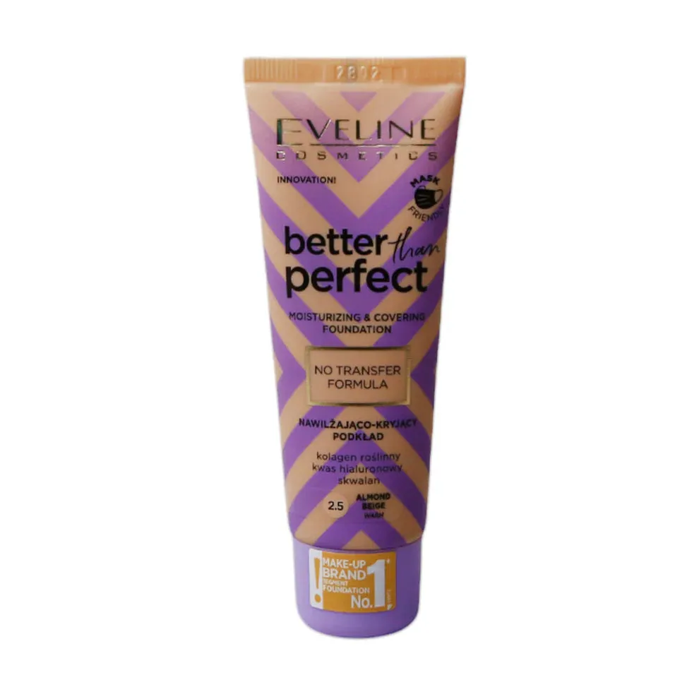 Eveline Better Than Perfect Foundation 2.5 Almond Beige Warm