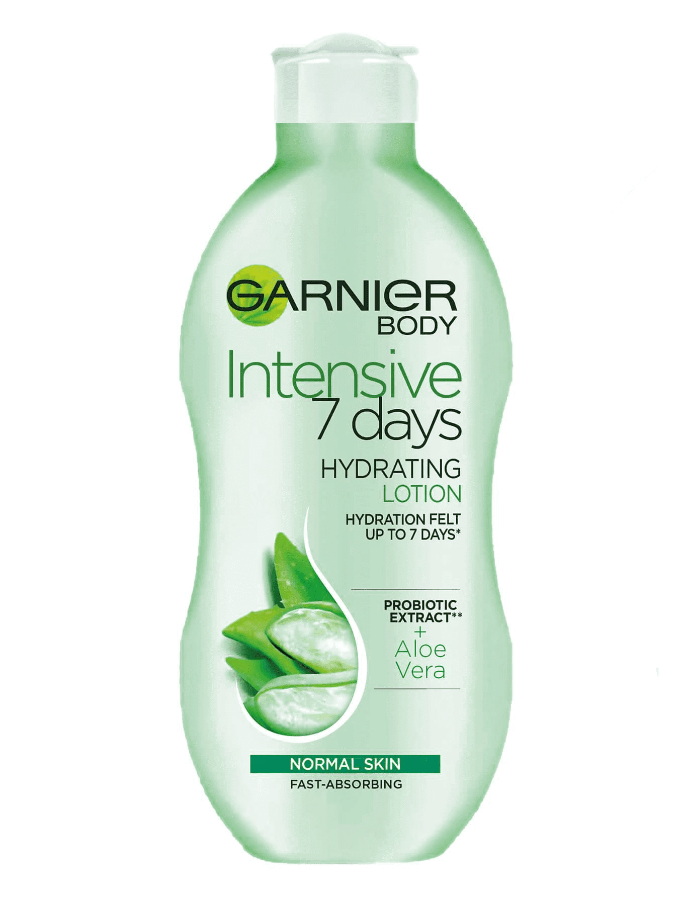 Garnier Intensive 7 Days Aloe Vera Probiotic Extract Body Lotion Normal Skin