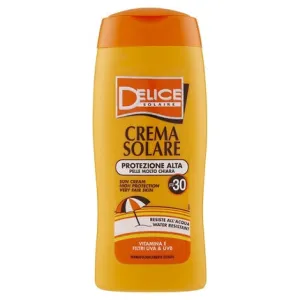 High protection sunscreen Spf 30, 250 ml, Delice Solaire