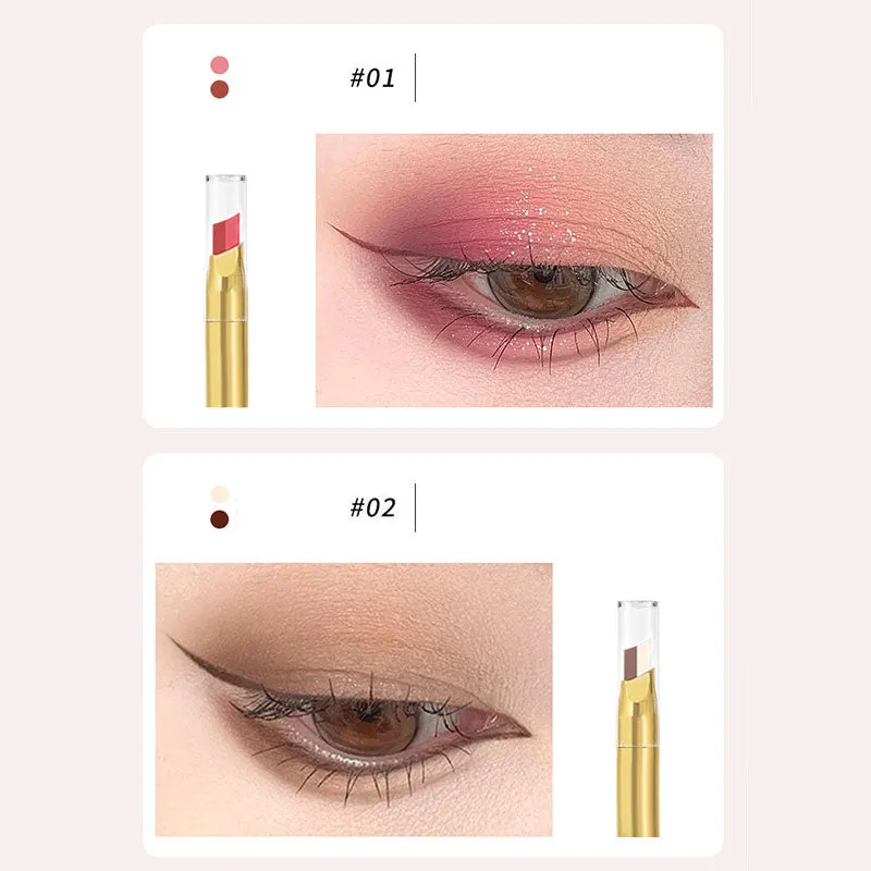 🎉Hot Sale🎉Long Lasting Gradient Dual-Color Eyeshadow Stick