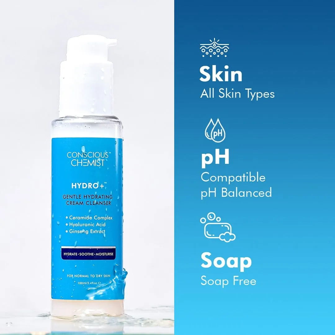 Hydrating Face Wash & Refill ( 100 Days Pack ) | 350 ml