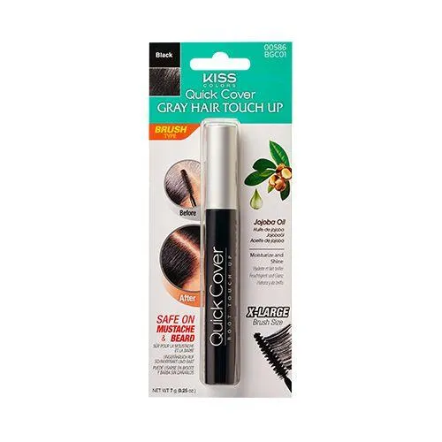 Kiss Quick Cover Gray Hair Touch Up Brush-In Mascara All Colors