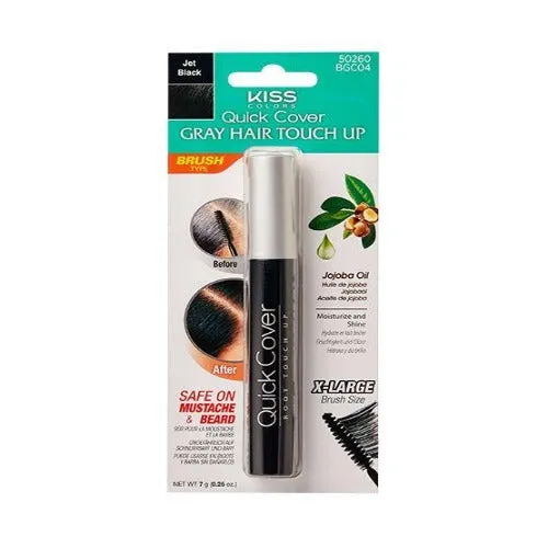 Kiss Quick Cover Gray Hair Touch Up Brush-In Mascara All Colors