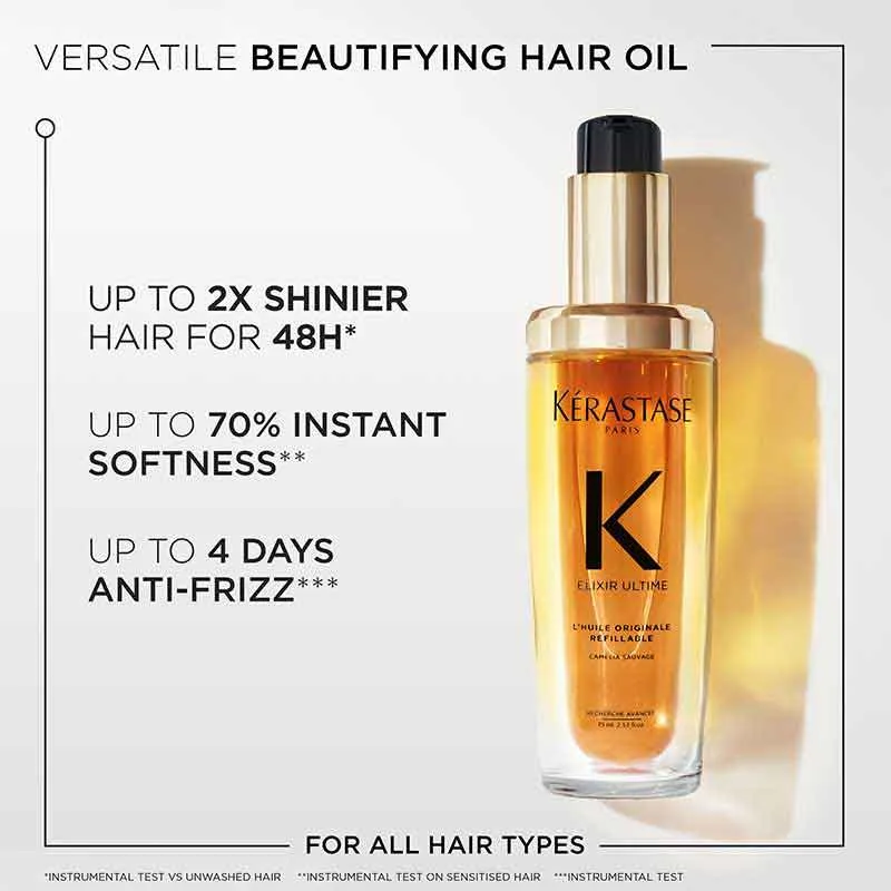 Kérastase Elixir Ultime Hair Oil L'Huile Originale & Mini Bundle