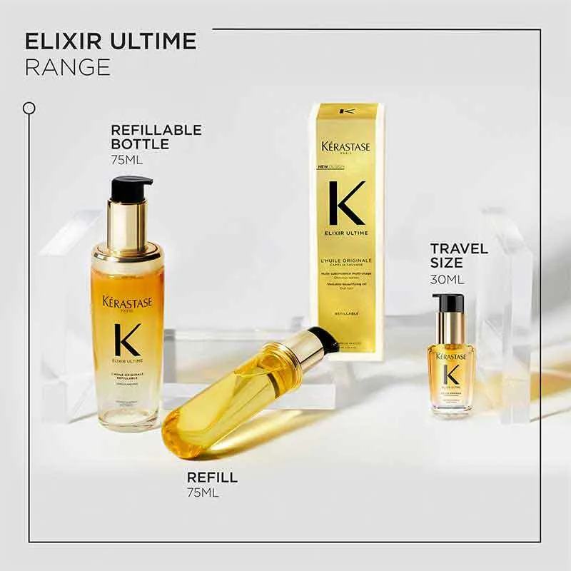 Kérastase Elixir Ultime Hair Oil L'Huile Originale & Mini Bundle