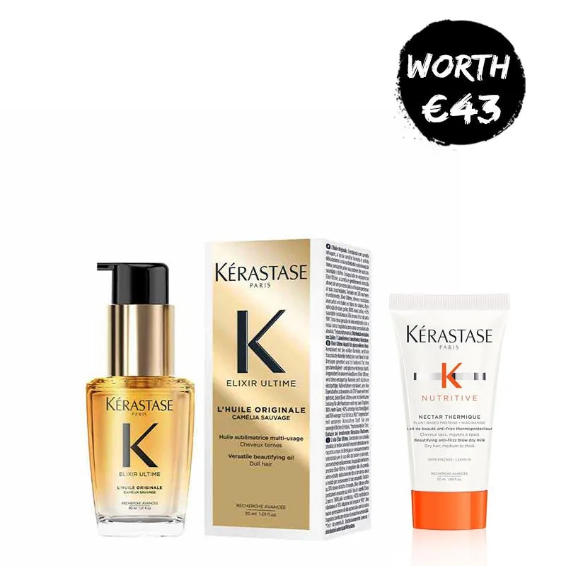 Kérastase Elixir Ultime Hair Oil L'Huile Originale & Mini Bundle