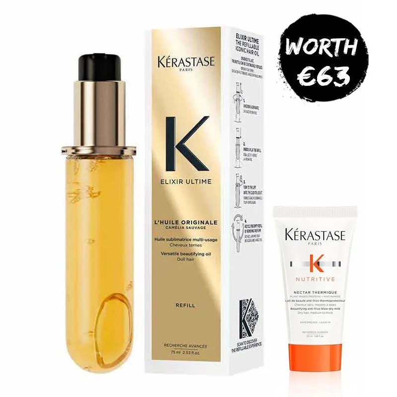 Kérastase Elixir Ultime Hair Oil L'Huile Originale & Mini Bundle