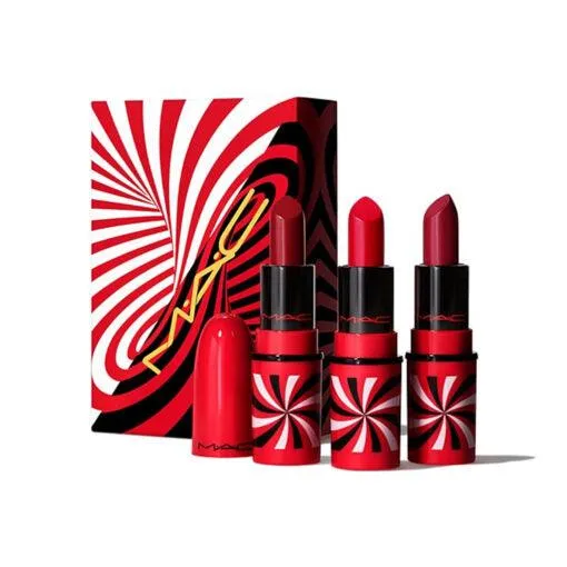 MAC - Tiny Tricks Mini Lipstick Trio : Red