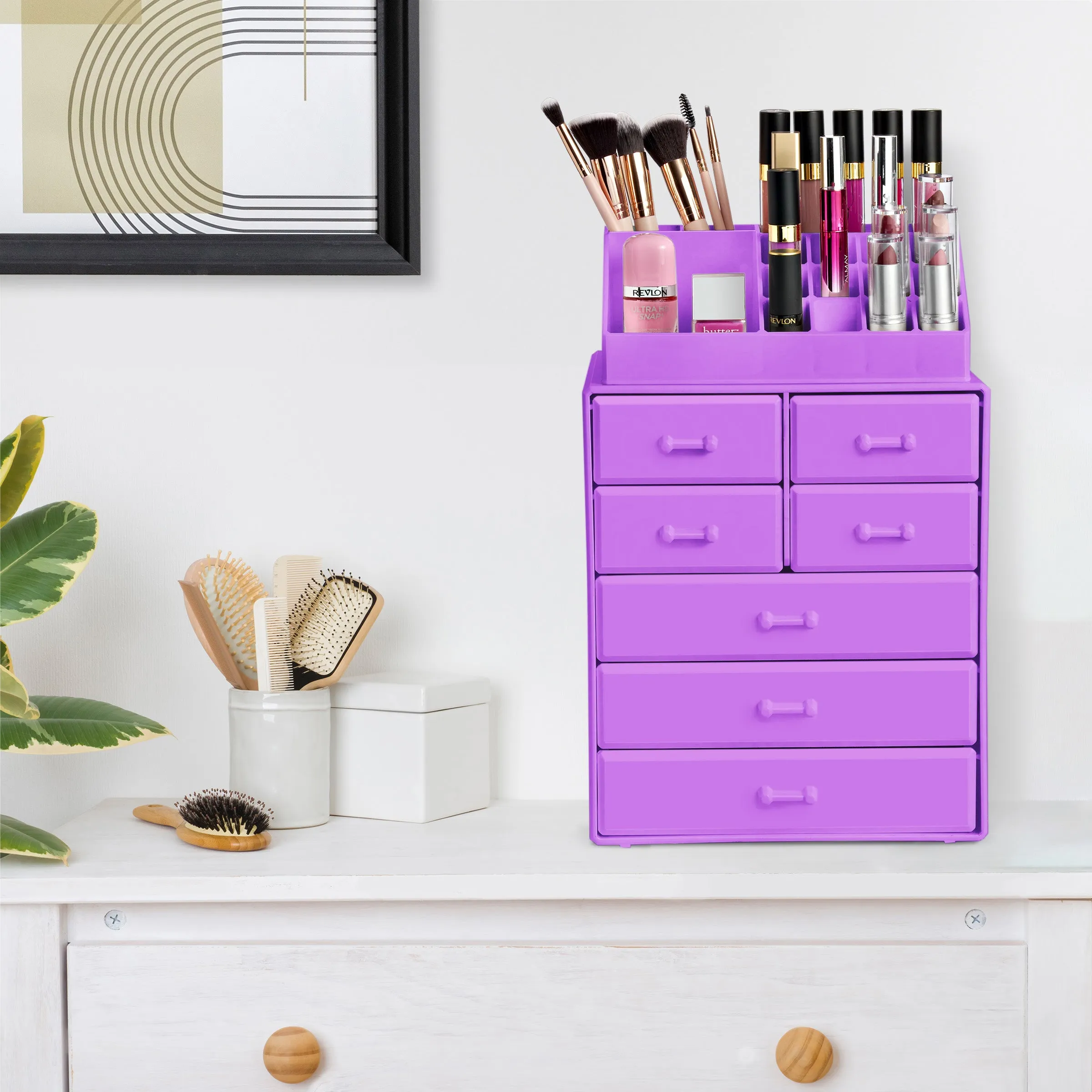 Makeup Organizer Tall (7 Drawer)