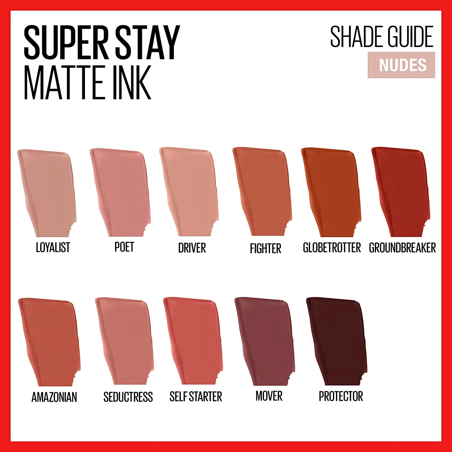 Maybelline SuperStay Matte Ink Un-nude Liquid Lipstick 0.17 Fl. Oz.