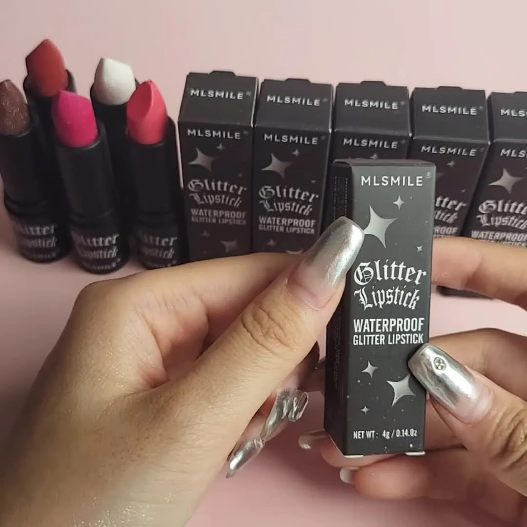 MLSMILE Glitter Lipstick Set