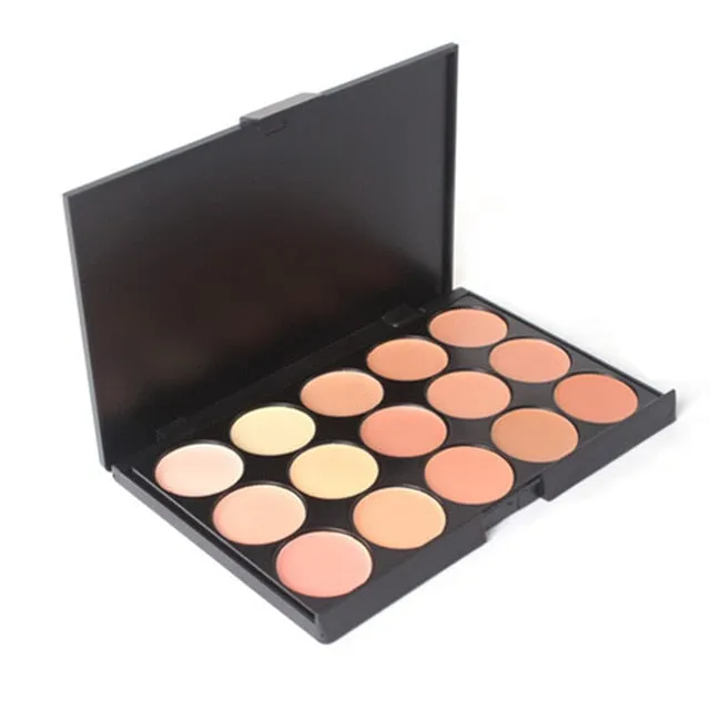 Natural Professional Concealer Palettes 15 Colors Makeup Foundation