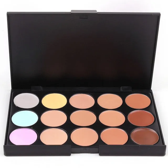 Natural Professional Concealer Palettes 15 Colors Makeup Foundation