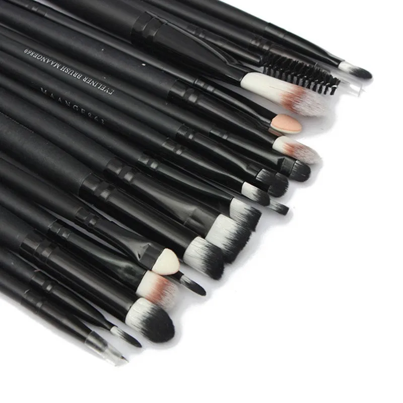 New Fashion 20Pcs Makeup Brushes Set Powder Foundation Eyeshadow Eyeliner Lip Cosmetic Brush Tool