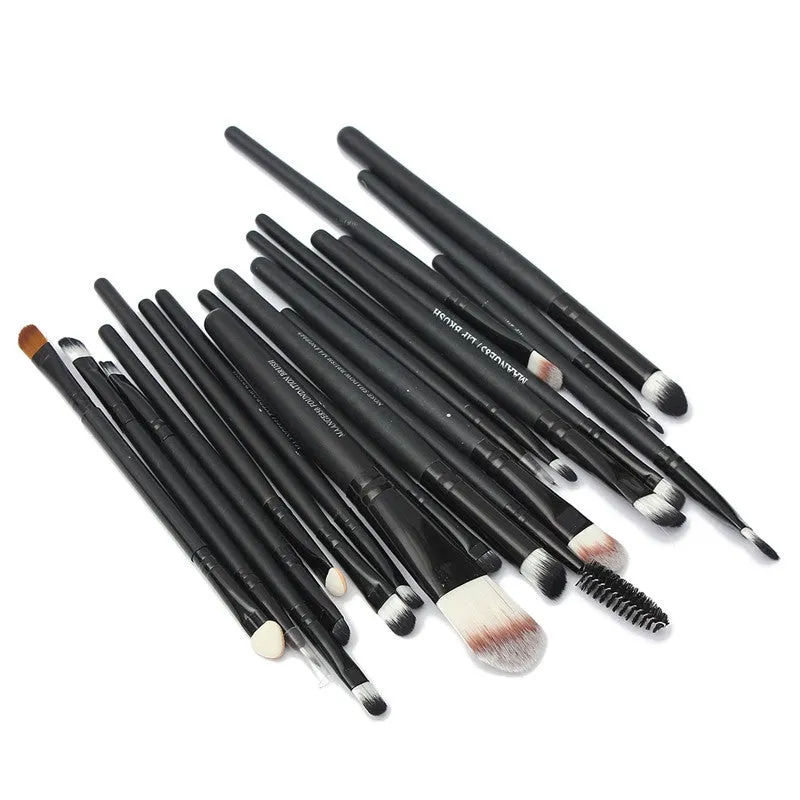 New Fashion 20Pcs Makeup Brushes Set Powder Foundation Eyeshadow Eyeliner Lip Cosmetic Brush Tool