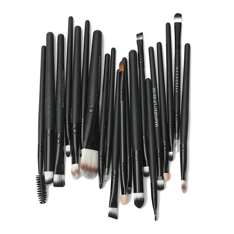 New Fashion 20Pcs Makeup Brushes Set Powder Foundation Eyeshadow Eyeliner Lip Cosmetic Brush Tool