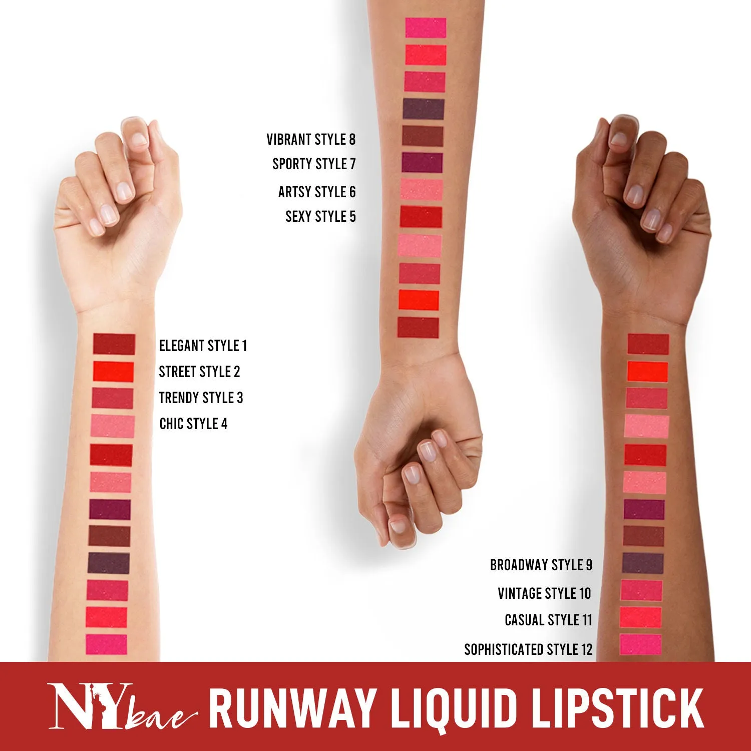 NY Bae Liquid Lipstick, Runway Range - Grand Central Terminal Casual Style 11