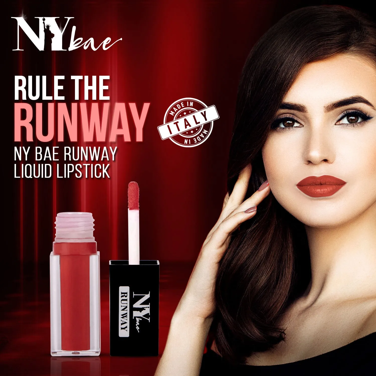 NY Bae Liquid Lipstick, Runway Range - Grand Central Terminal Casual Style 11