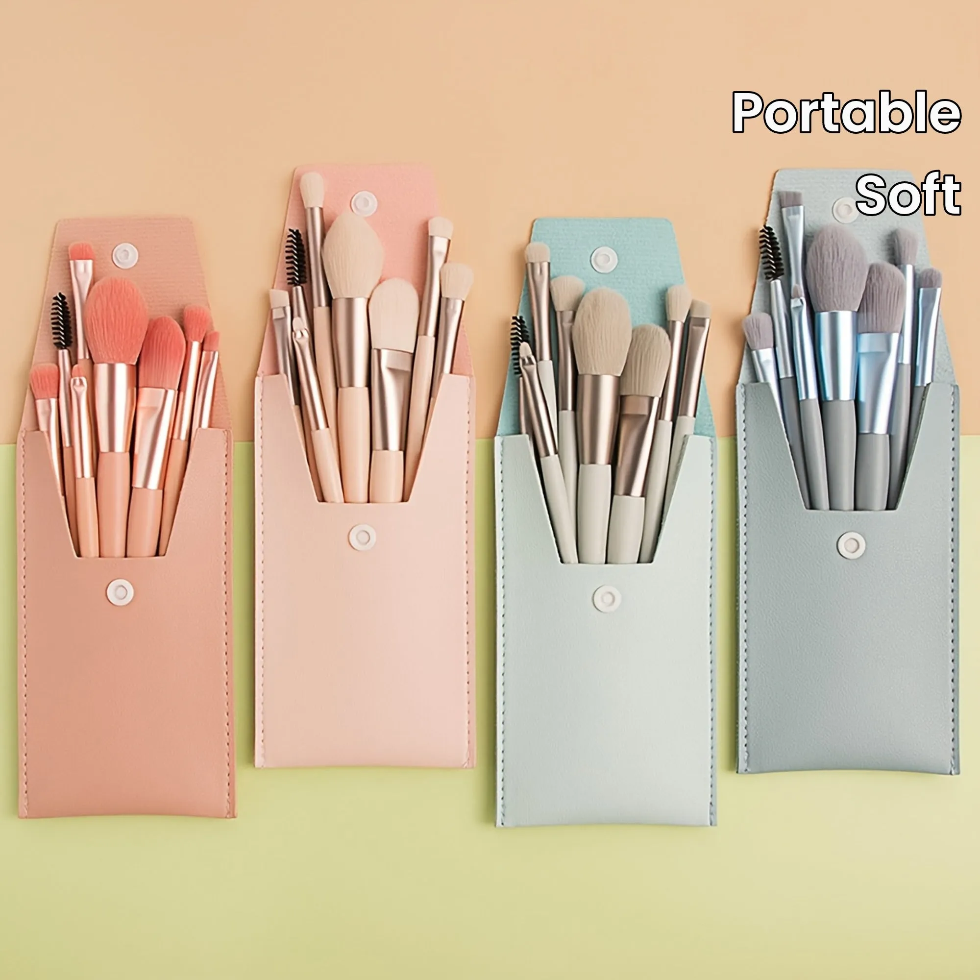 Portable Makeup Brush Set