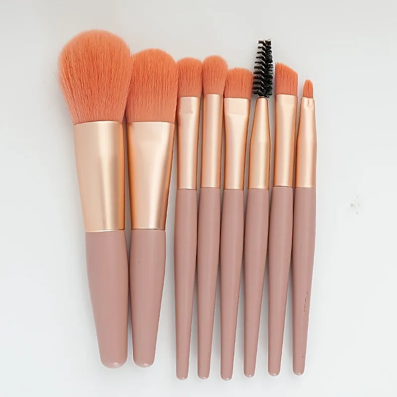 Portable Makeup Brush Set