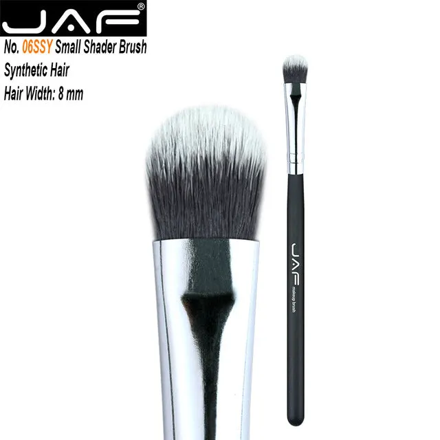 Retail JAF Custom Makeup Brush Set  DIY Synthetic make up brush kit foundation brush eye shadow fan brushes eyeshadow