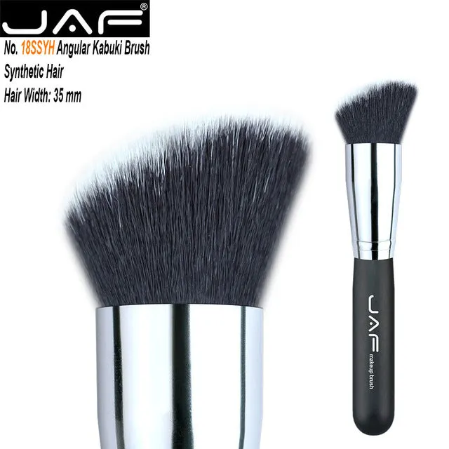 Retail JAF Custom Makeup Brush Set  DIY Synthetic make up brush kit foundation brush eye shadow fan brushes eyeshadow