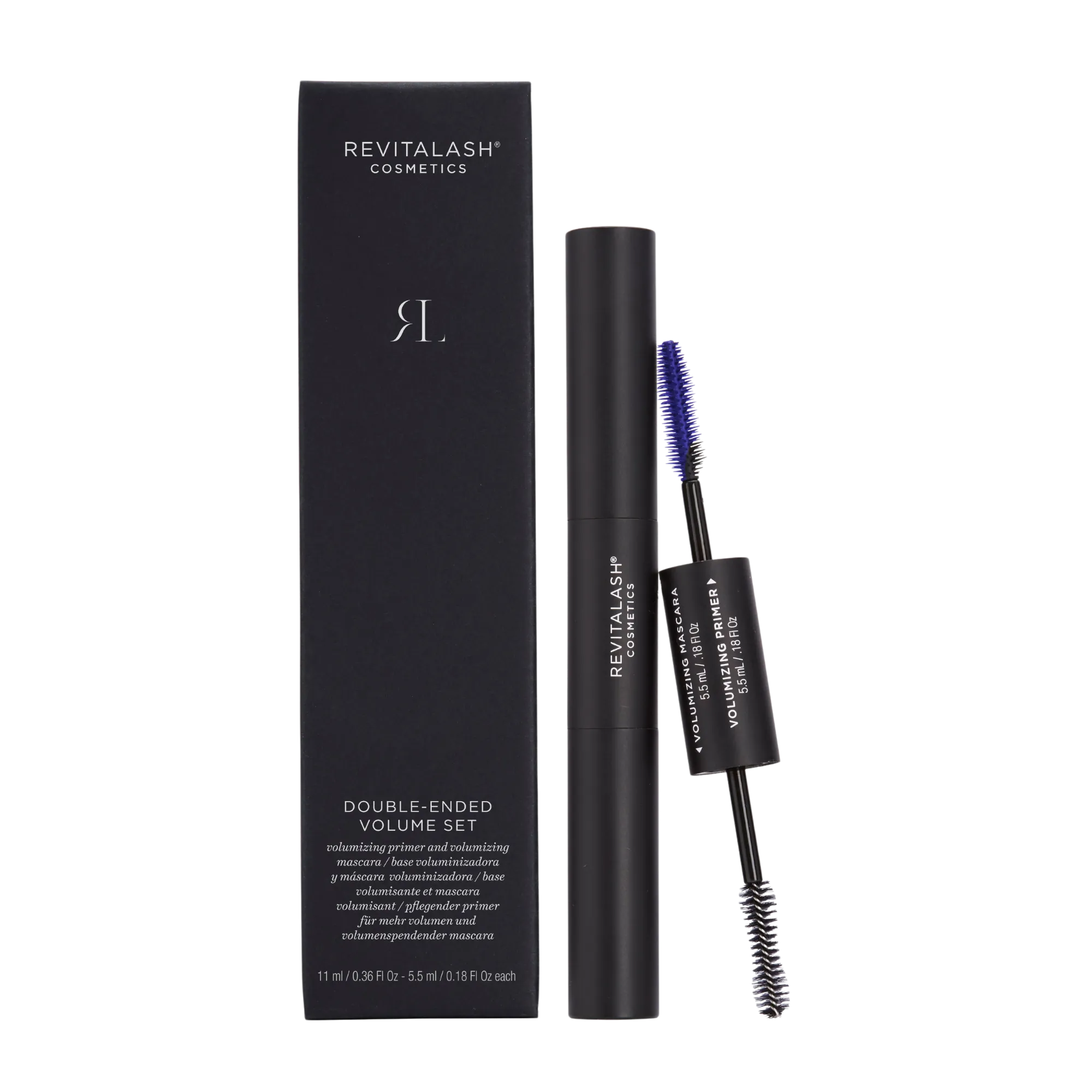 RevitaLash Double-Ended Volume Set (Primer/Mascara) - Black